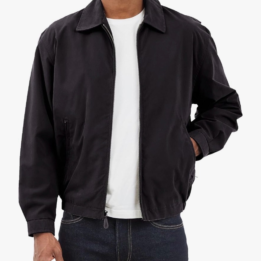 London Fog MEN'S AUBURN LIGHT WEIGHT‎ ZIP FRONT GOLF JACKET